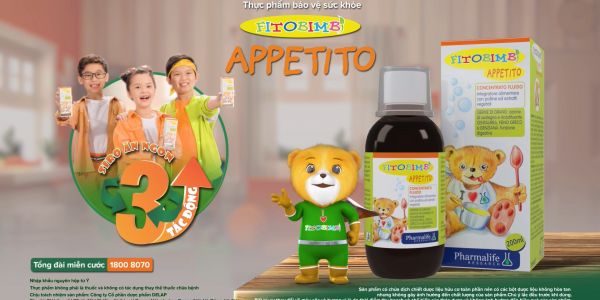 Mỗi bữa ăn không còn là nỗi lo với TVC quảng cáo siro Fitobimbi Appetito